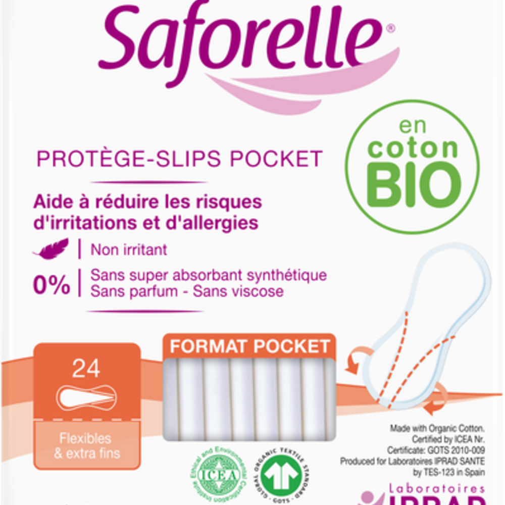 Saforelle Saforelle Protege Slips Format Pocket 24