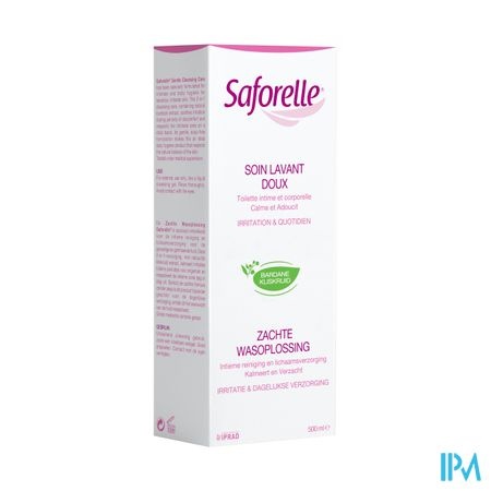 Saforelle Saforelle Zachte Wasoplos. 500ml +inlegkruisjes 30