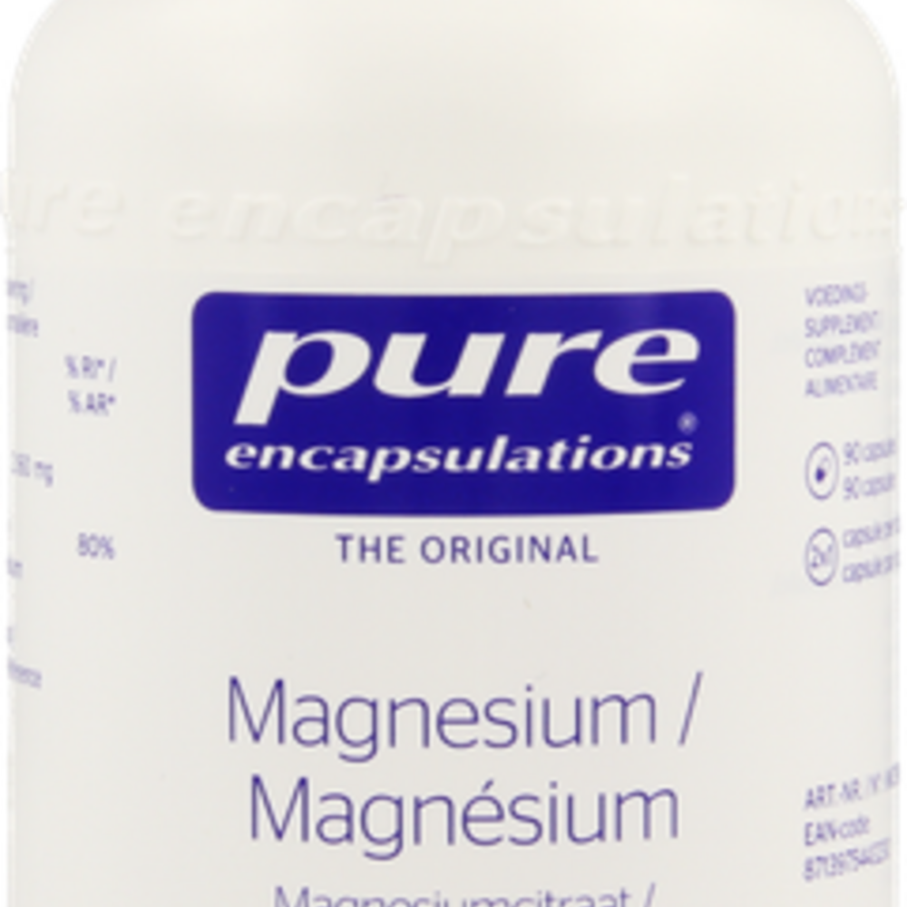 pure encapsulations Pure Encapsulations Magnesium Citrate Caps 90