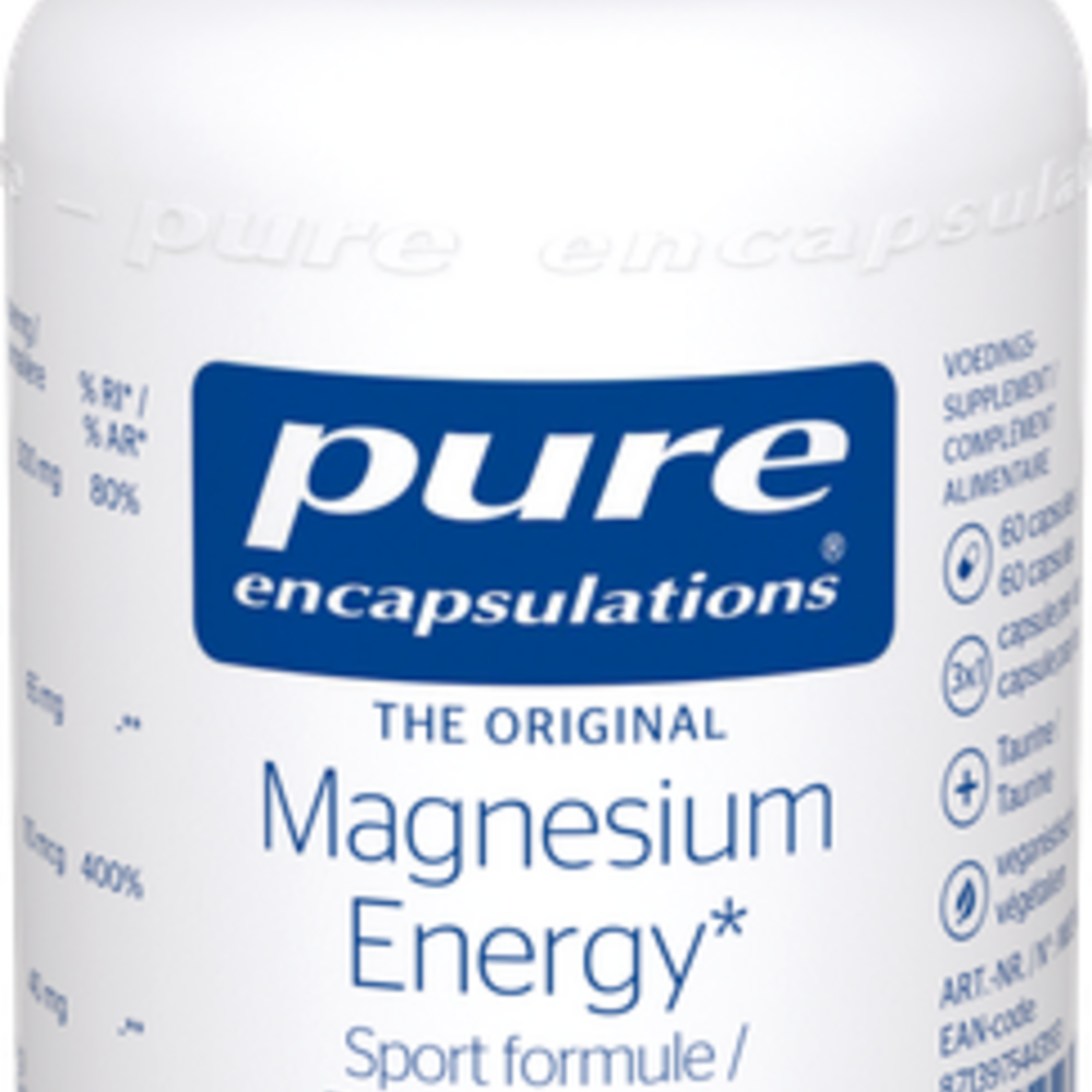 pure encapsulations Pure Encapsulations Magnesium Energy Caps 60