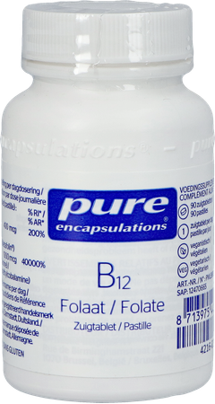 pure encapsulations Pure Encapsulations B12 Folate Pot Comp Suc. 90
