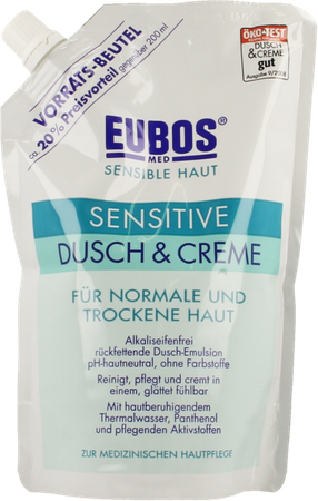 EUBOS Eubos Creme Douche Sensitive Refill 400ml
