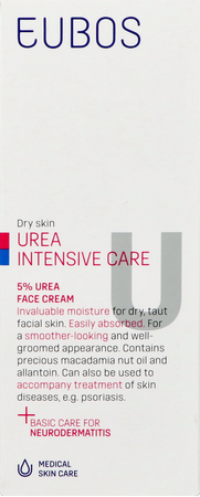 EUBOS Eubos Urea 5% Gezichtscreme Tube 50ml