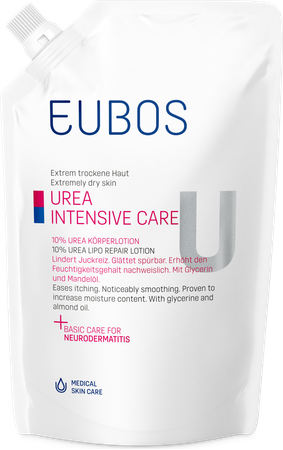 EUBOS Eubos Urea 10% Bodylotion Peau Seche Refill 400ml