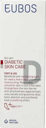 EUBOS Eubos Diabetics Skin Care Pieds&jambes Creme 100ml