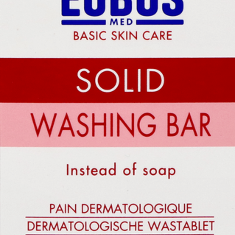 EUBOS Eubos Compact Zeep Dermato Roze Parf 125g