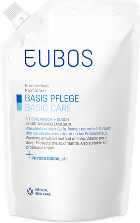 EUBOS Eubos Savon Liquid Bleu N/parf Refill 400ml