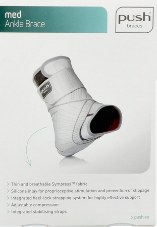 PUSH Push Med Enkelbrace Links 29-32cm T2