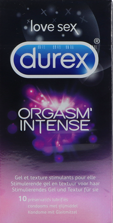 DUREX Durex Orgasm Intense Preservatifs 10