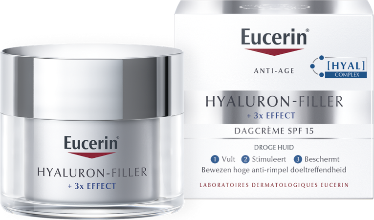 Eucerin - Beiersdorf Eucerin Hyaluron-filler X3 Soin Jour Ip15 Ps 50ml