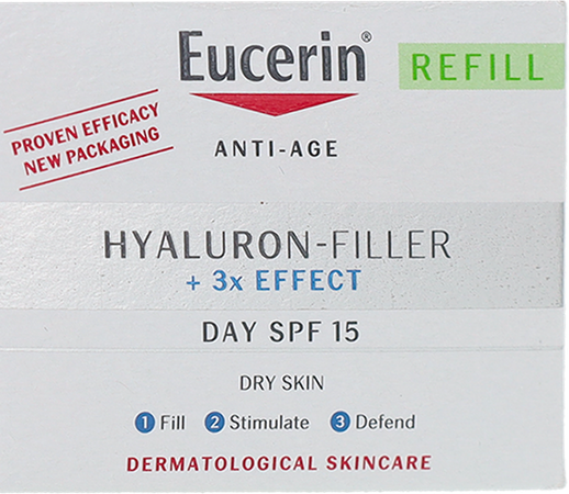 Eucerin - Beiersdorf Eucerin Hyaluron-fillerx3 Dagcreme Ip15 Navul.50ml