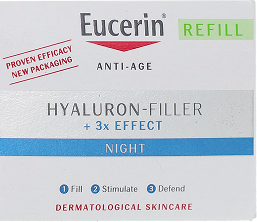 Eucerin - Beiersdorf Eucerin Hyaluron-filler X3 Soin Nuit Recharge 50ml