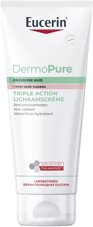 Eucerin - Beiersdorf Eucerin Dermopure Triple Action Lichaamscr. 200ml