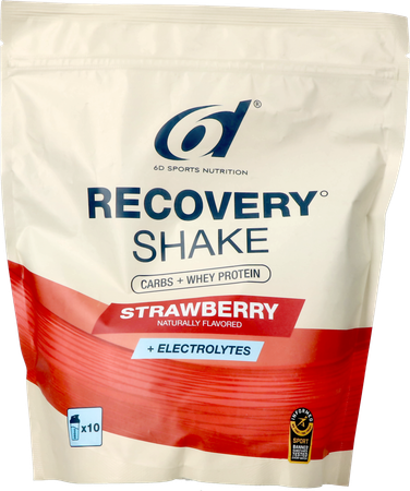 6d sport 6d Recovery Shake Strawberry Pdr 850g