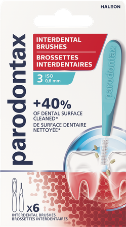 Parodontax Brossettes Interdentaires 0,6mm 6