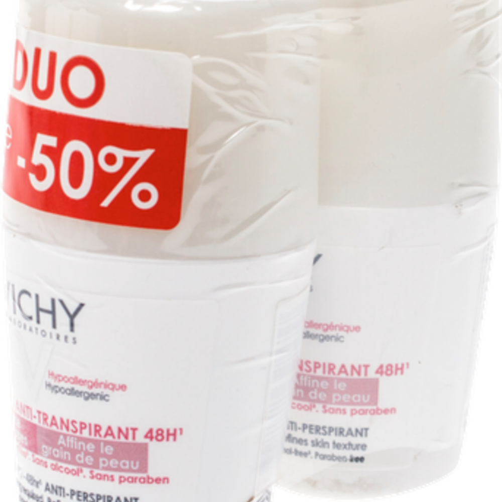 VICHY Vichy Deo A/repousse Bille 48h Duo 2x50ml
