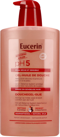 Eucerin - Beiersdorf Eucerin Ph5 Douchegel Olie 1l