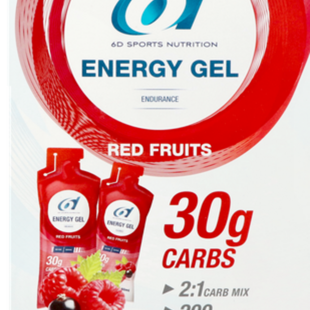 6d sport 6d Sixd Energy Gel Red Fruits 6x40ml
