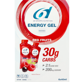 6d sport 6d Sixd Energy Gel Red Fruits 6x40ml