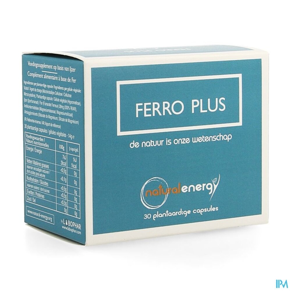 Natural Energy Natural Energy - Ferro Plus Caps 30