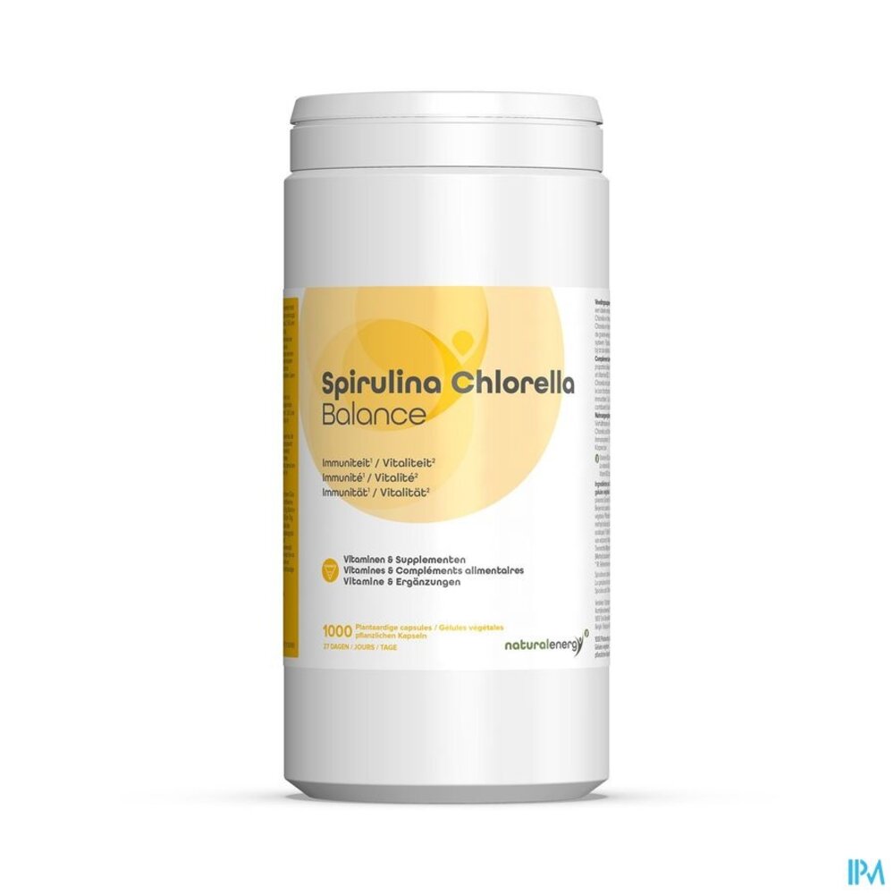 Natural Energy SPIRULINA-CHLORELLA BALANCE NAT ENERGY 1