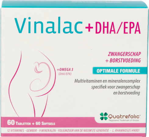 Vinalac Dha/epa Caps 60 + 60