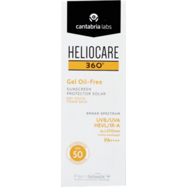 heliocare Heliocare 360 Gel Oil Free Ip50 Tube 50ml