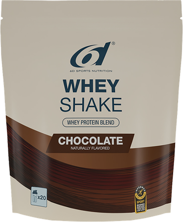 6d sport 6d Whey Shake Chocolate Pdr 500g