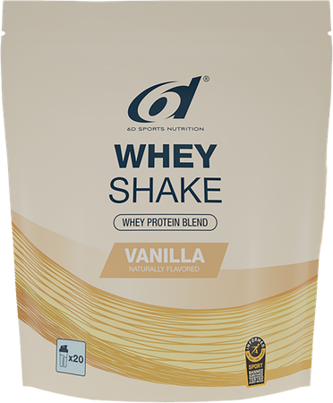 6d sport 6d Whey Shake Vanilla Pdr 500g