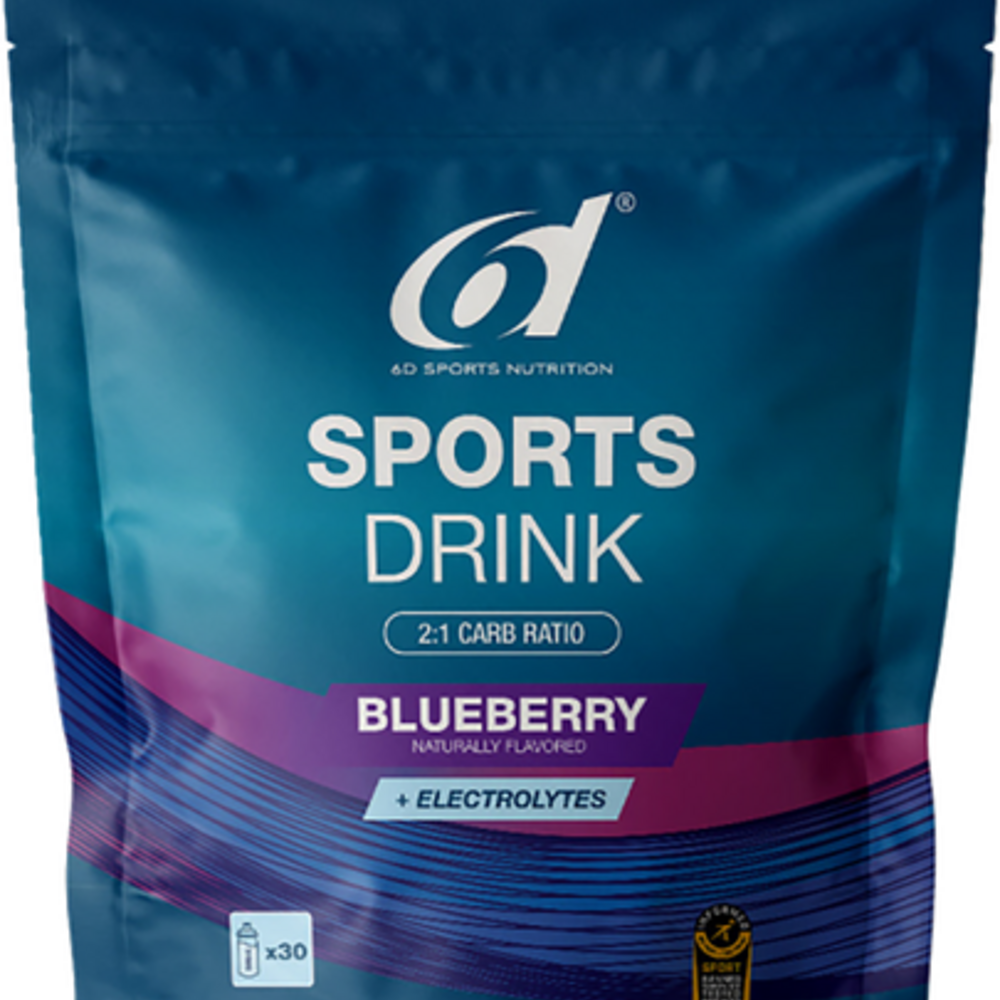 6d sport 6d Sports Drink Blueberry 1kg