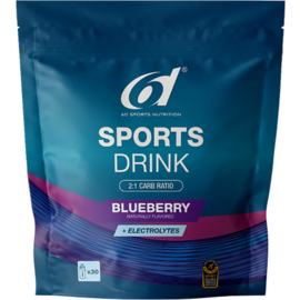 6d sport 6d Sports Drink Blueberry 1kg