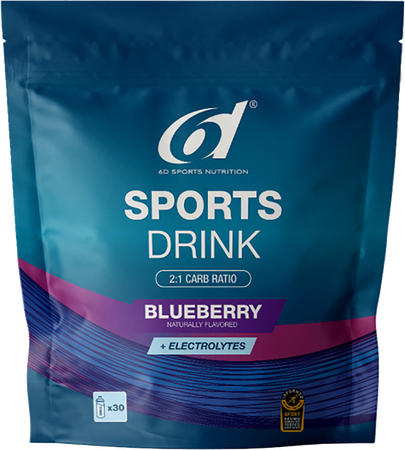 6d sport 6d Sports Drink Blueberry 1kg