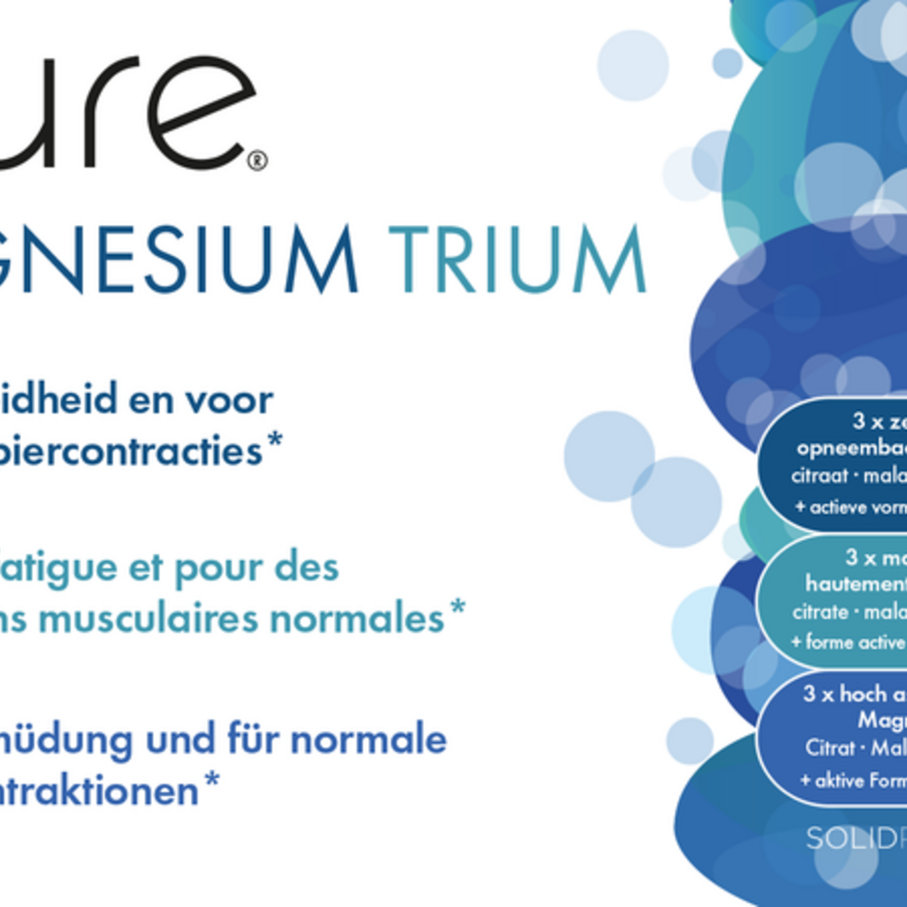 Pure by Solidpharma Pure Magnesium Trium Tabl 60