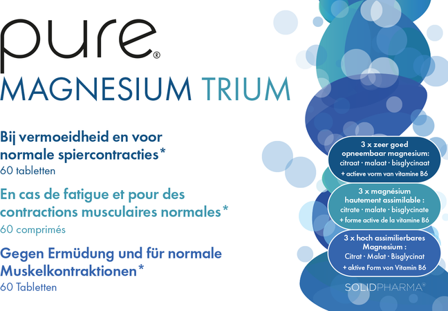 Pure by Solidpharma Pure Magnesium Trium Tabl 60