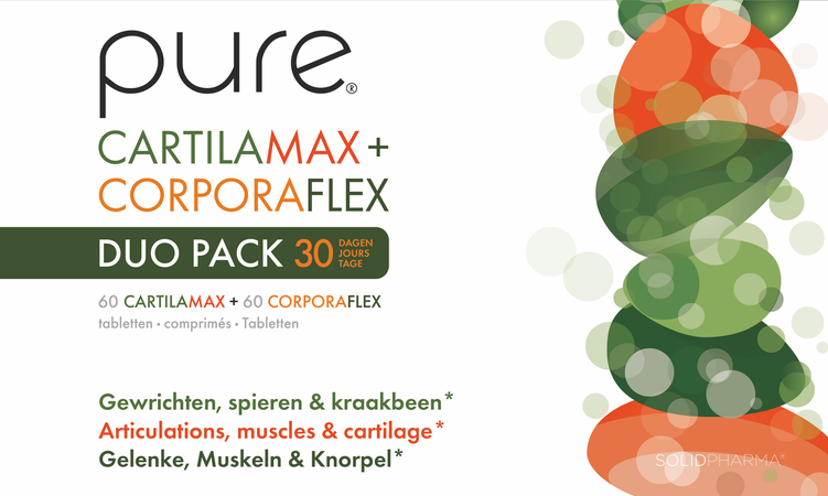 Pure by Solidpharma Pure Duo Cartilamax Tabl 60 + Corporaflex Tabl 60