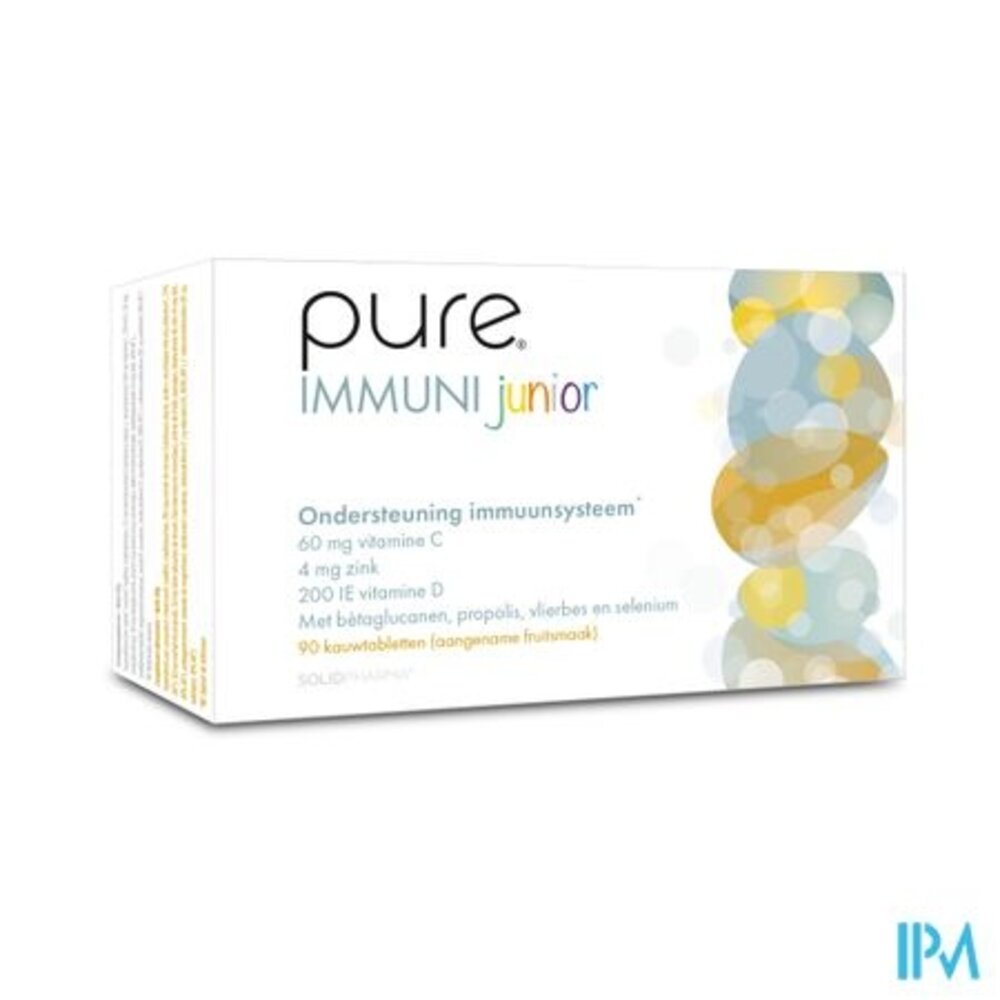 Pure by Solidpharma Pure Immuni Junior Comp A Croquer 90