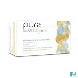 Pure by Solidpharma Pure Immuni Junior Kauwtabl 90