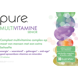 Pure by Solidpharma Pure Multivitamine Senior Tabl 30