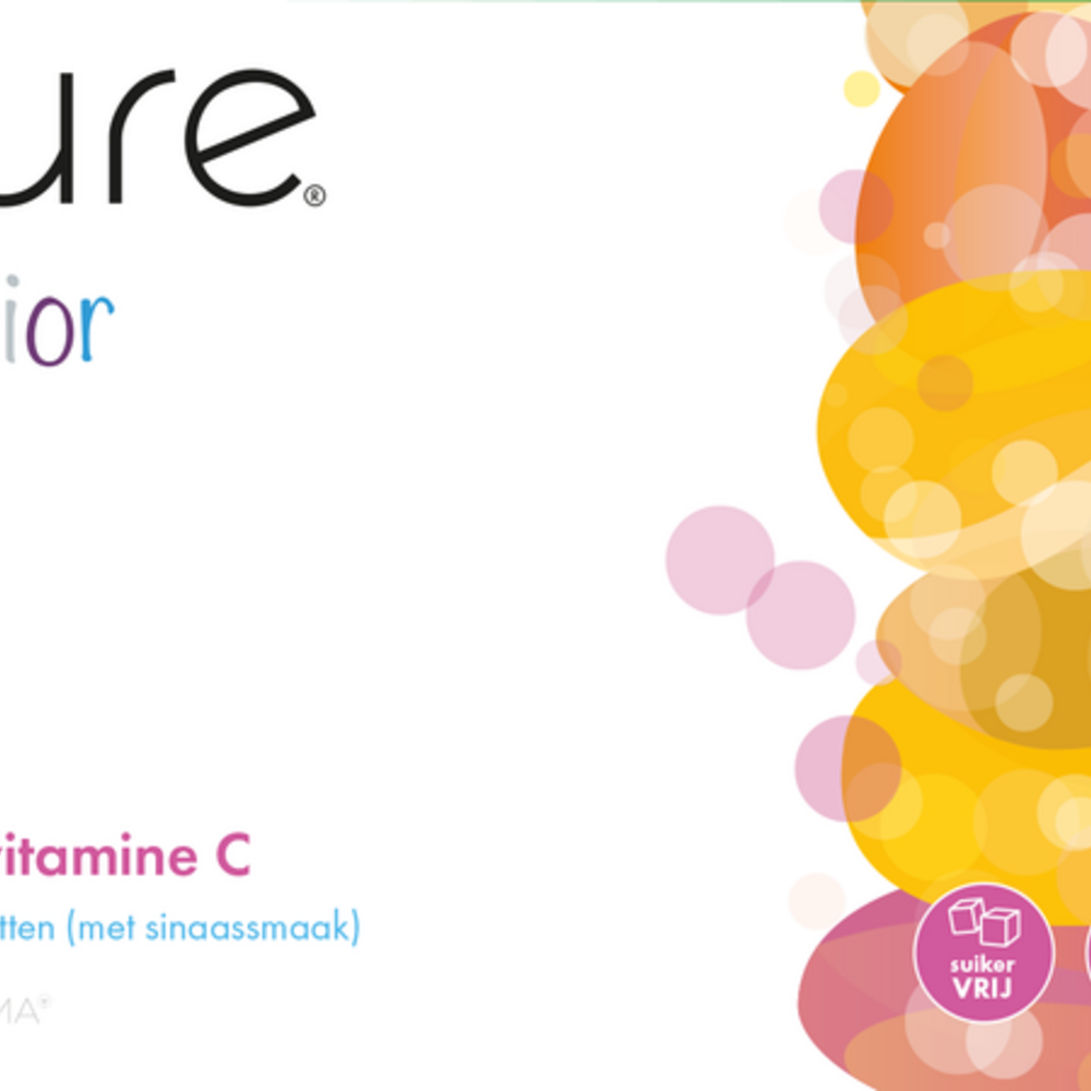 Pure by Solidpharma Pure C Junior Saveur Orange Comp A Croquer 40