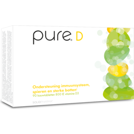 Pure by Solidpharma Pure D Kauwtabletten 90