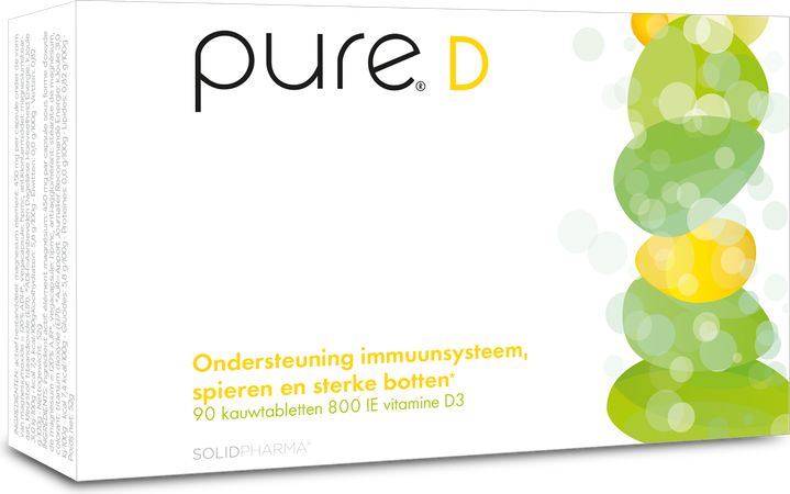 Pure by Solidpharma Pure D Kauwtabletten 90
