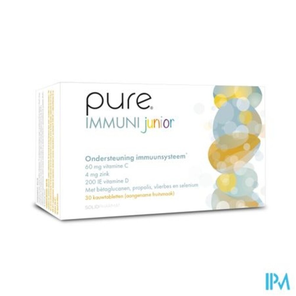 Pure by Solidpharma Pure Immuni Junior Comp A Croquer 30