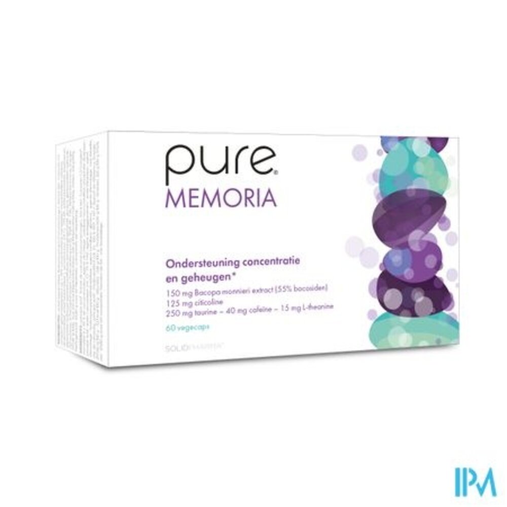 Pure by Solidpharma Pure Memoria V-caps 60