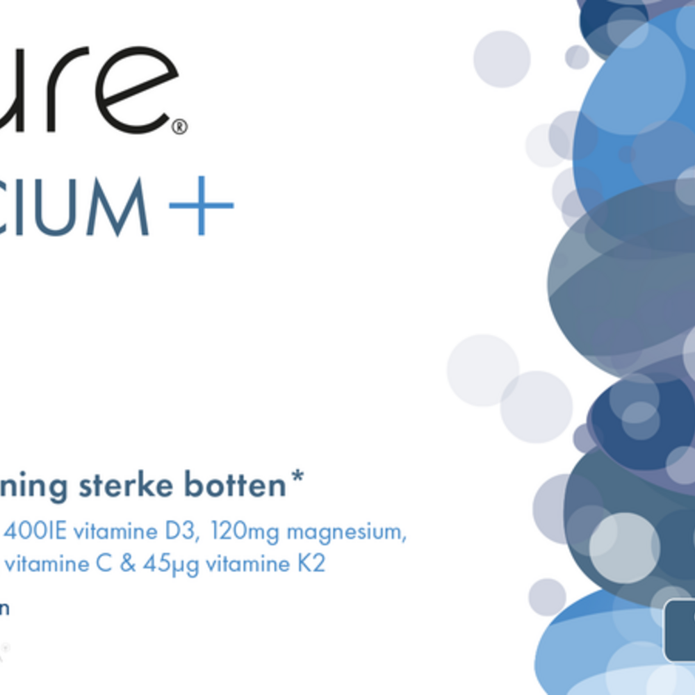 Pure by Solidpharma Pure Calcium+ Comp A Croquer 30