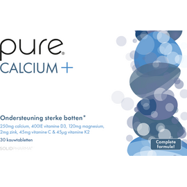 Pure by Solidpharma Pure Calcium+ Kauwtabl 30