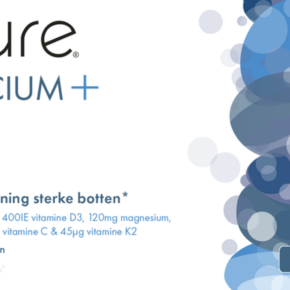 Pure by Solidpharma Pure Calcium+ Kauwtabl 90