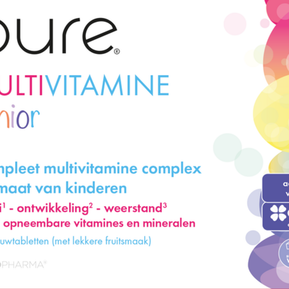 Pure by Solidpharma Pure Multivitamine Junior Comp A Croquer 60