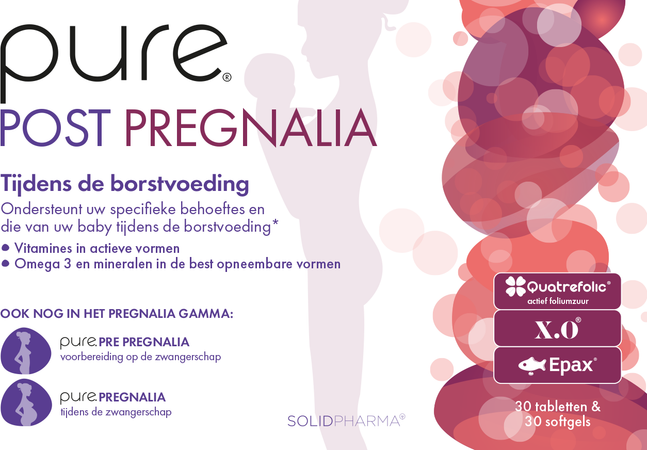 Pure by Solidpharma Pure Post Pregnalia Tabl 30 + Softcaps 30