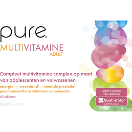 Pure by Solidpharma Pure Multivitamine Adult Tabl 60