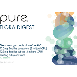 Pure by Solidpharma Pure Flora Digest Caps 10 Vervangt 4429-908
